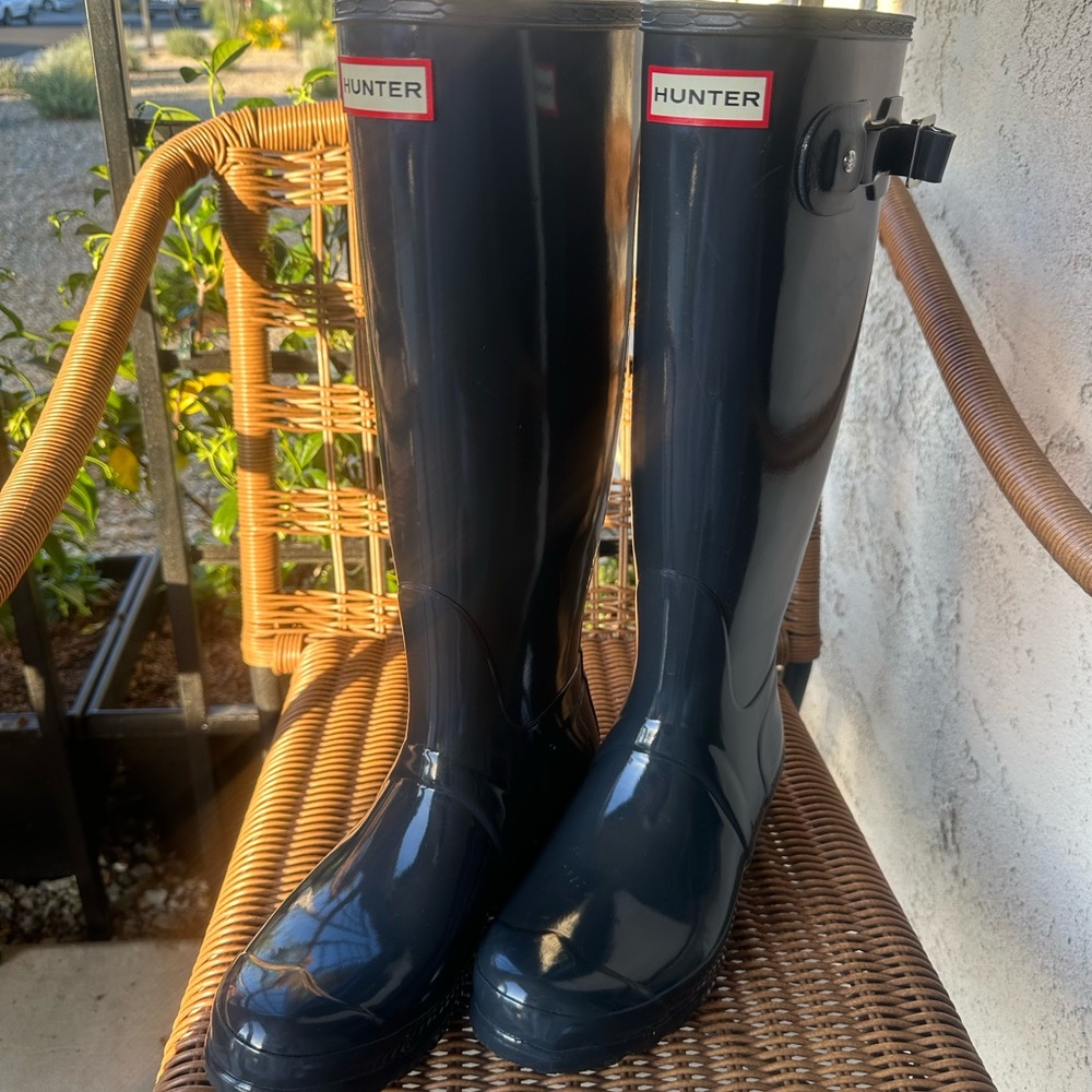 Hunter Gray Winter & Rain Boots